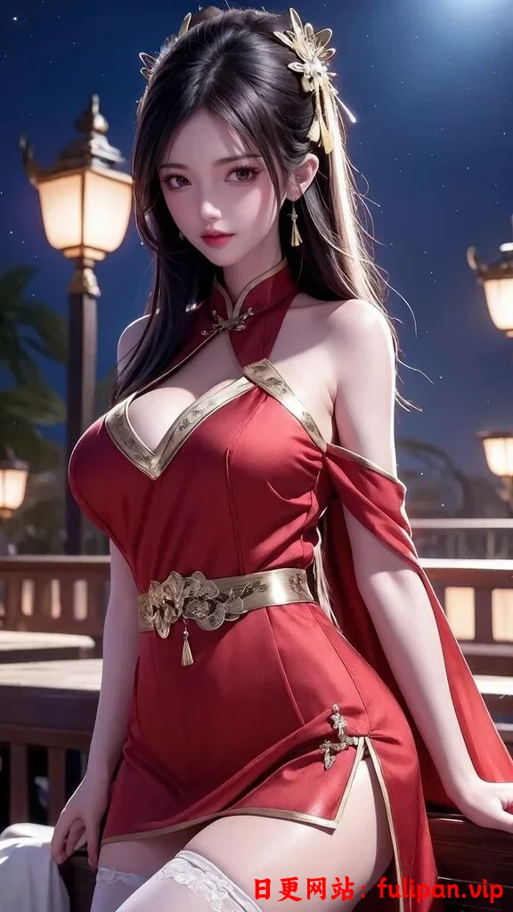 AI绘画 红衣少女-元宵快乐 104P 【303M】