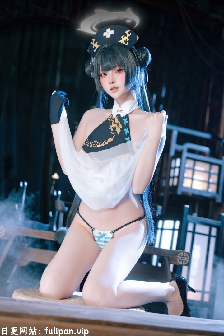 屿鱼 蔚蓝档案-妃咲 同人护士[65P 358M]