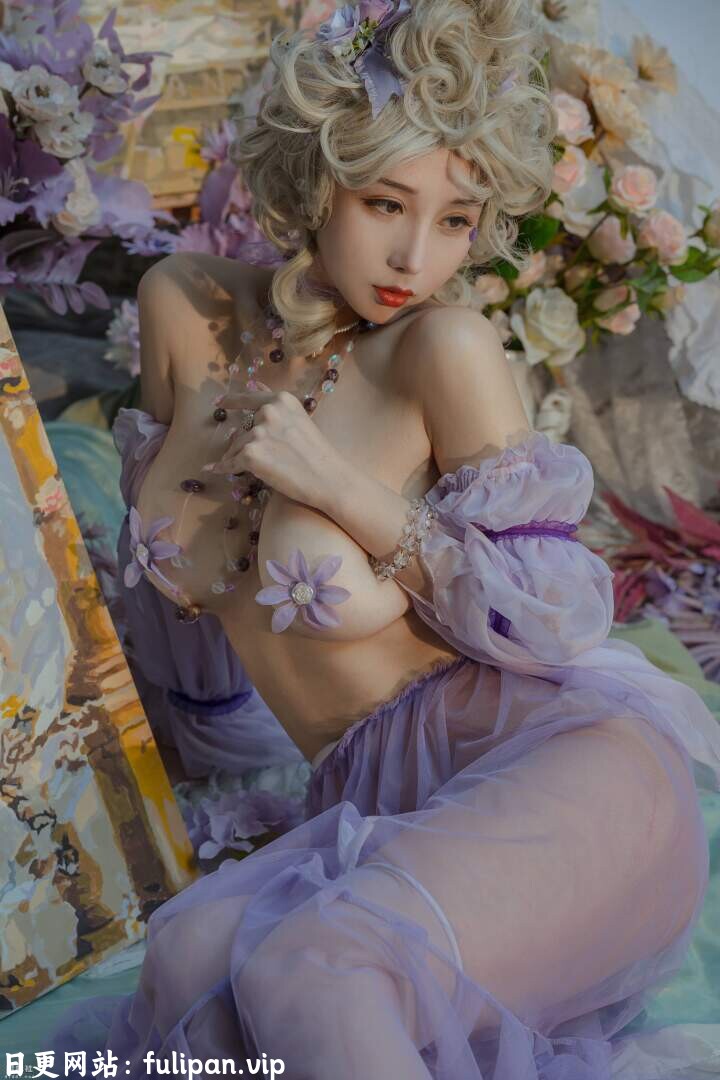 云溪溪 奶桃桃-春风（鲜花乳贴）[50P 162M]夸克