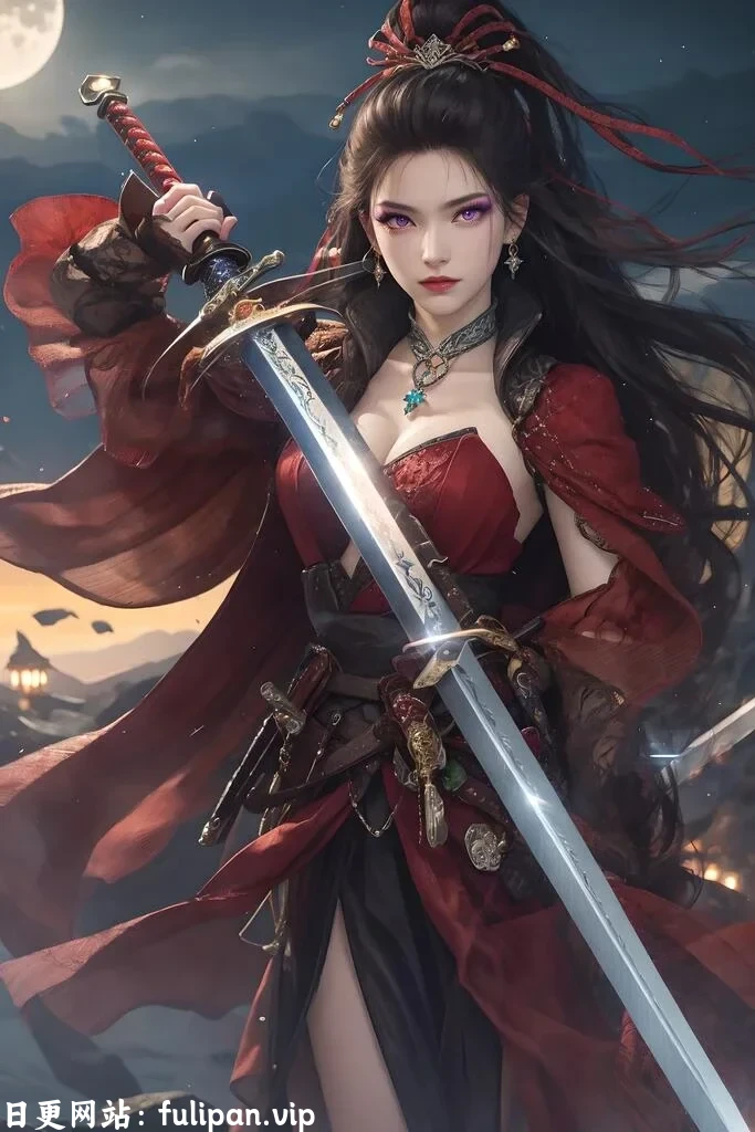 AI绘画 永劫无间-宁红夜 15P 【358M】