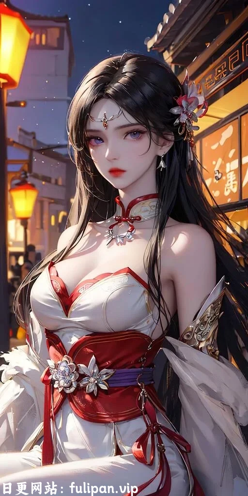 AI绘画 夜幕古风-精致少女 15P 【97M】