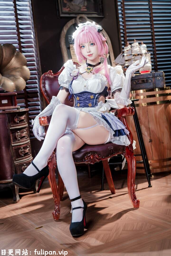 狐玖玖 崩坏3-爱莉希雅女仆[23P 517M]