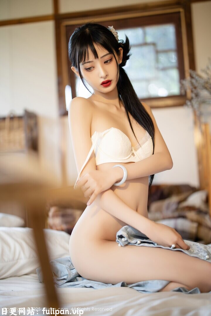 秀人网 NO.10278 茂木希子 浅色旗袍 白色内衣[81P 686M]