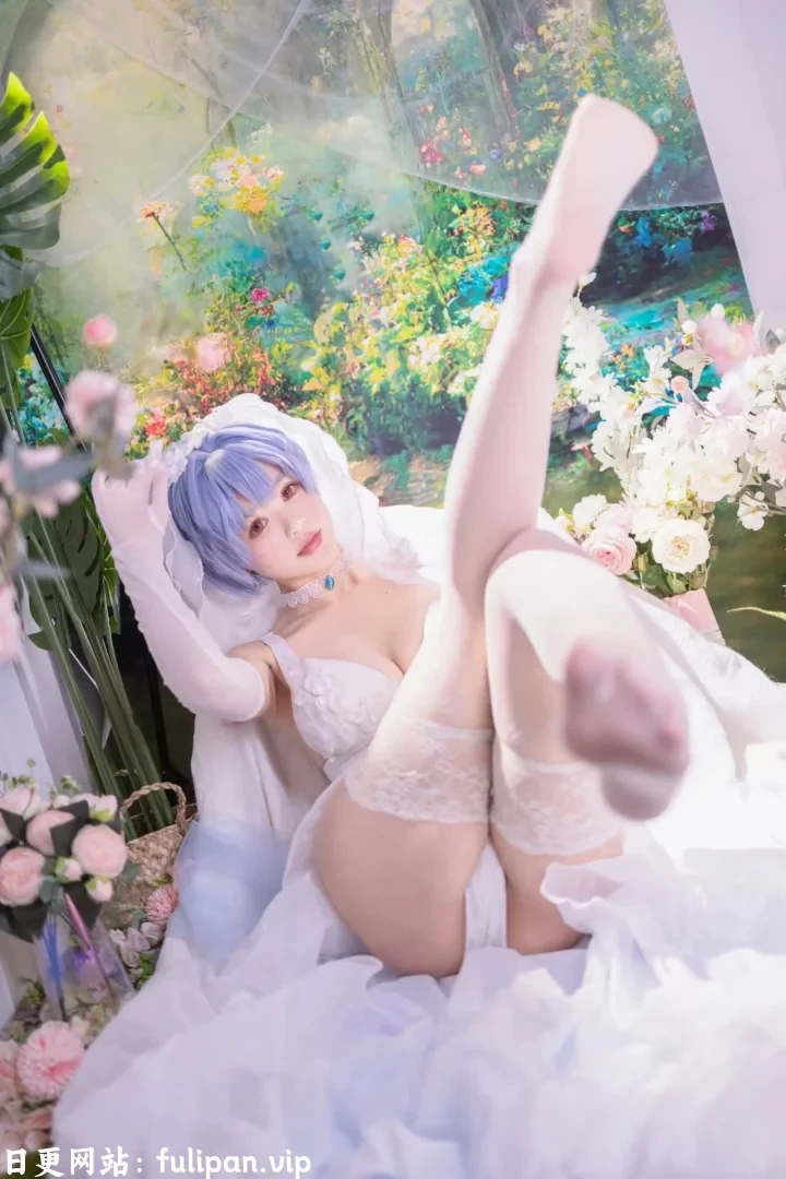 千反田鹿子 - EVA 绫波丽花嫁 【52P 702M】